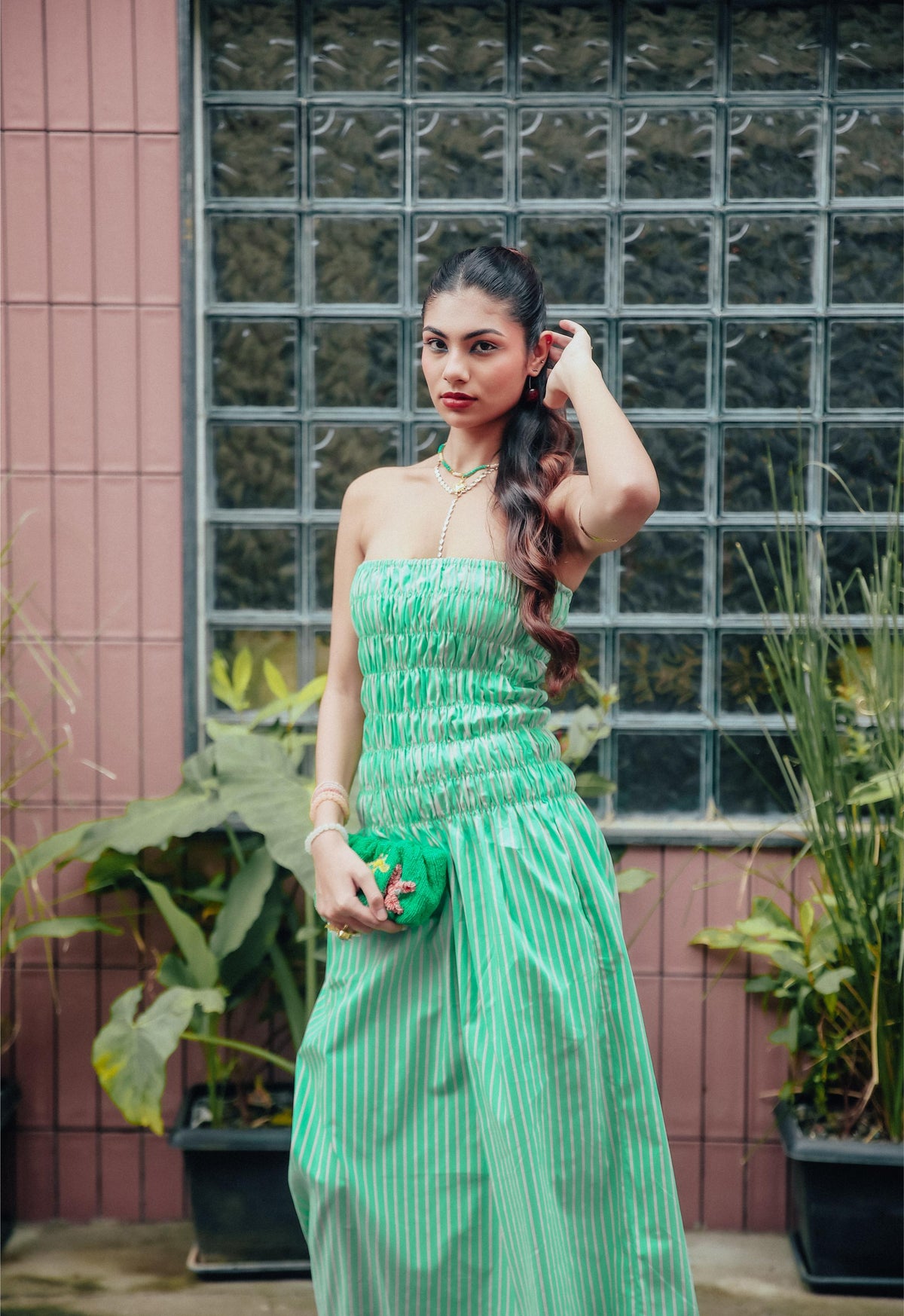 Pistachio dress