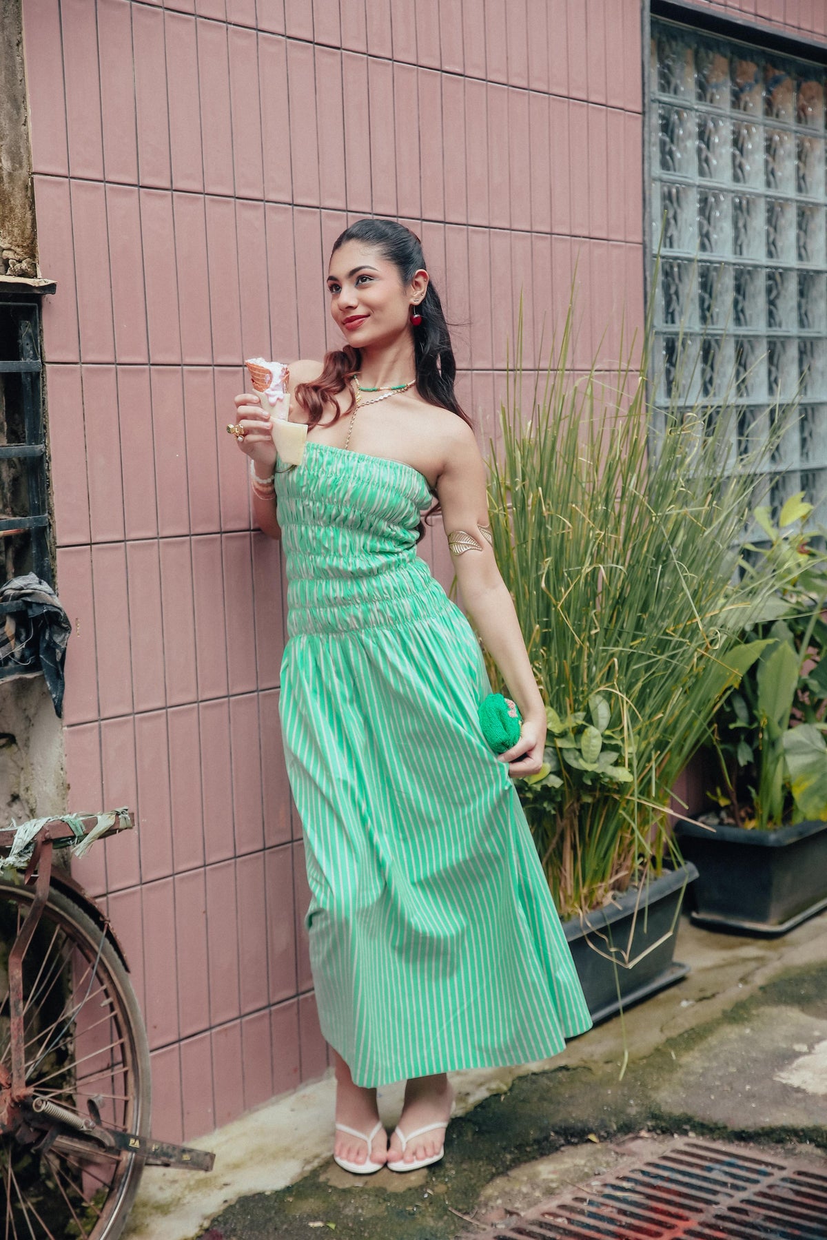 Pistachio dress